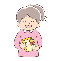 プレゼント_上半身_幼児5歳女の子