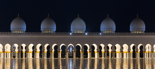 Sheikh Zayed Grand Mosque, Abu Dhabi - obrazy, fototapety, plakaty