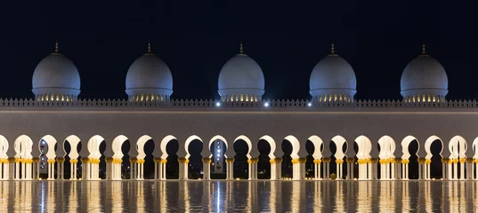 Foto op Canvas Sheikh Zayed Grand Mosque, Abu Dhabi © NICOLA