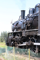 Locomotive Resting, Alberta Railway Museum, Edmonton, Alberta