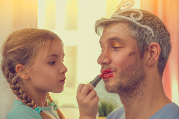 a little make-up artist 