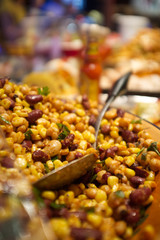 comida puesto ambulante