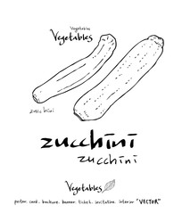 농산물 일러스트 / 손으로 그린 과일과 채소 그림