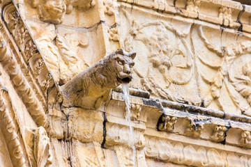 Gargoyle in Monastery of Jeronimos, Lisbon
