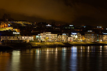 Fototapeta na wymiar View of Vila Nova de Gaia from Porto, Portugal