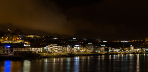 Fototapeta na wymiar View of Vila Nova de Gaia from Porto, Portugal