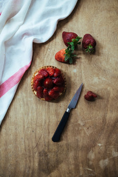 Tartelette aux fraises