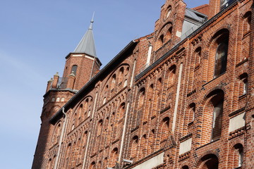 Fototapeta na wymiar Hafengebäude Stralsund