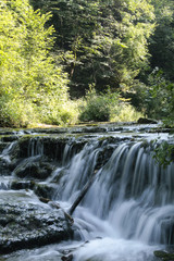 Herisson waterfalls in Jura France