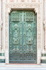 Portale to Cattedrale di Santa Maria del Fiore in Florence