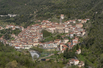 Pigna ancient village, Province of Imperia, Italy