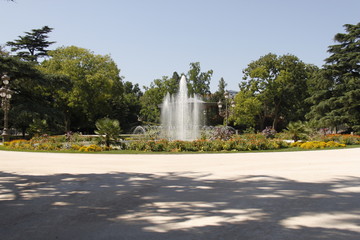 Fontaine du square Boulingrin à Toulouse, Haute Garonne	