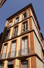 Immeuble ancien à Toulouse, Haute Garonne	