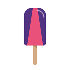 Colorful summer popsicle