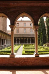 Cloître du couvent des Jacobins à Toulouse, Haute Garonne 