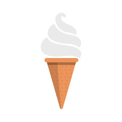 Colorful summer ice cream