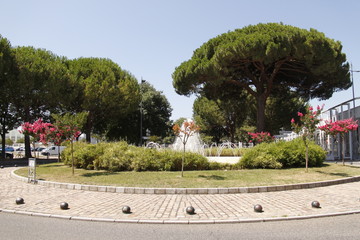 Rond point Michel Bénech à Toulouse, Haute Garonne	