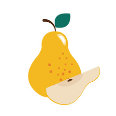 Healthy organic pear