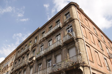 Immeuble ancien à Toulouse, Haute Garonne