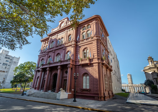 Palacio de los Leones (Palace of the Lions) Municipal government building - Rosario, Santa Fe, Argentina.