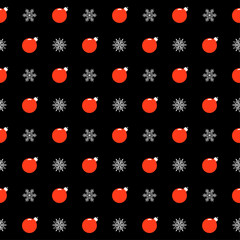 Happy new year seamless patten. Happy new year pattern for greeting card, party invitation, new year holiday sale advertising, winter vacation travel poster, bag prrint, t-shirt etc.