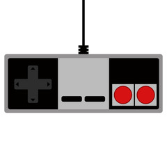 Top view of a videogame joystick © laudiseno