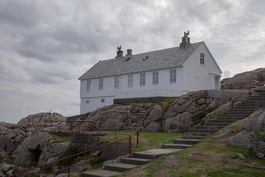 Old lighthouse keeper's home