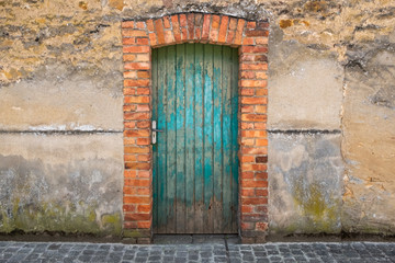 Old Turqoise Door