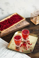 drink with cranberries