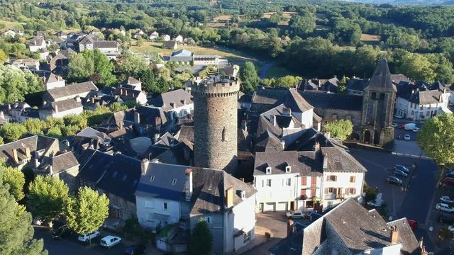 Allassac - Vue aérienne (Corrèze - France)
