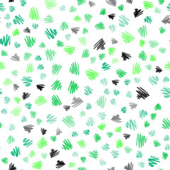 Fototapeta premium Light Green vector seamless pattern with sharp lines.