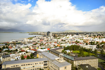 Skyline of Reykjavik