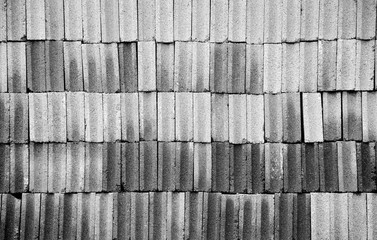 modern cement brick wall - background