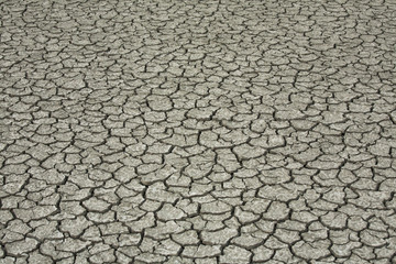 Drought dry land cracking land.