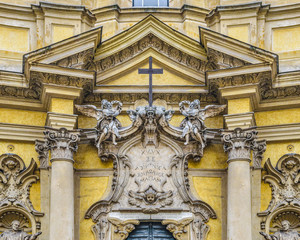 Baroque Style Church, Rome, Italy