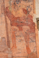 Italy, Puglia region, Altamura,  view and details of palaces, alleys, churches, doors, windows, balconies and various architecture of the historic center.