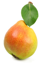 Pears isolated on white background
