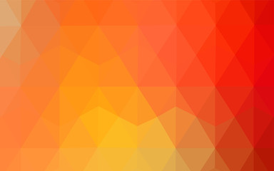 Fototapeta premium Light Multicolor vector abstract polygonal background.