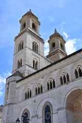 Fototapeta na wymiar Italy, Puglia region, Altamura, Cathedral of Santa Maria Assunta, facades and elevations.