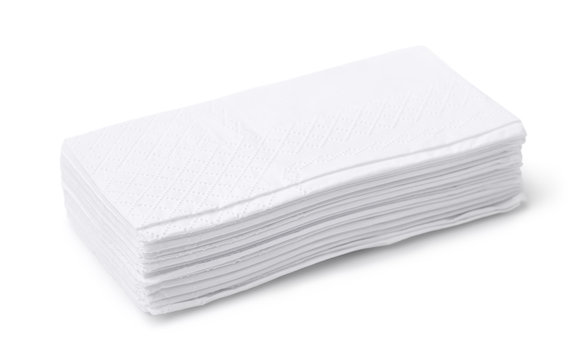 Stack of tissue paper