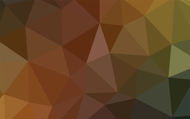 Dark BLUE vector low poly texture.