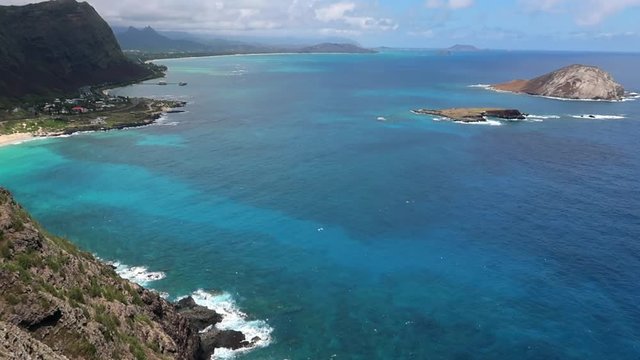 Hawaiian Ocean View From Above
