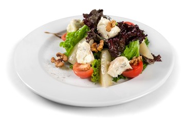 Salad with Cheese and Pears