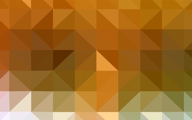 Dark BLUE vector triangle mosaic texture.