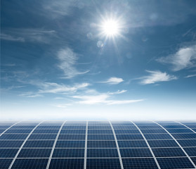 panneau solaire énergie soleil cellule transformation lumière énergétique production installation toit