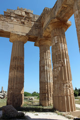 Fototapeta premium Sicile, site du temple de Selinunte