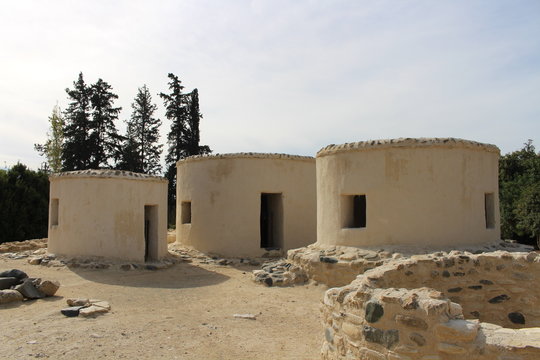 The village of Choirokoitia is an archaeological landmark and the site of a Neolithic settlement.