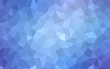 Fototapeta na wymiar Light Pink, Blue vector gradient triangles pattern.