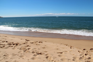 Beach and the sea