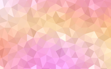 Obraz premium Light Pink, Blue vector triangle mosaic template.